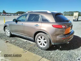 2004 Infiniti FX35 with VIN JNRAS08W74X201463, listed as a Copart auction lot 72980774 with 282,234 mi miles and Salvage Title. Bid and sale history available at carsss.com. Image 2.