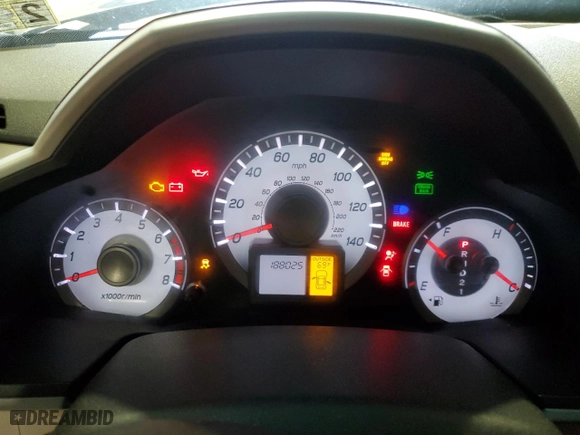 2012 Honda Pilot EX-L with VIN 5FNYF3H5XCB012035, listed as a Copart auction lot 43764035 with 188,025 mi miles and Salvage Title. Bid and sale history available at carsss.com. Image 9.