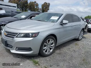2016 Chevrolet Impala LT with VIN 2G1115S36G9117628, listed as a IAAI auction lot 41260452 with 135,105 mi miles. Bid and sale history available at carsss.com. Image 2.