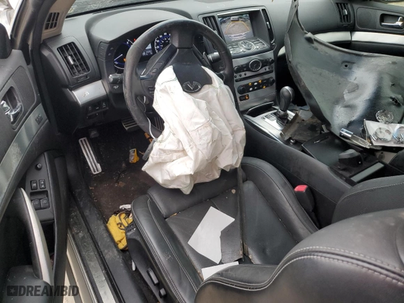 2014 Infiniti Q60 Coupe with VIN JN1CV6EL3EM130393, listed as a Copart auction lot 81303274 with 249,507 mi miles and Salvage Title. Bid and sale history available at carsss.com. Image 8.