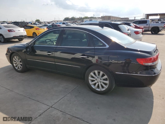 2009 Hyundai Azera Limited with VIN KMHFC46F29A392518, listed as a Copart auction lot 58877244 with 90,368 mi miles and Clean Title. Bid and sale history available at carsss.com. Image 2.