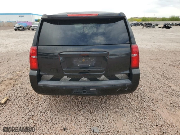 2017 Chevrolet Tahoe Commercial with VIN 1GNLCDEC4HR219881, listed as a Copart auction lot 50574145 with 115,700 mi miles and Salvage Title. Bid and sale history available at carsss.com. Image 6.