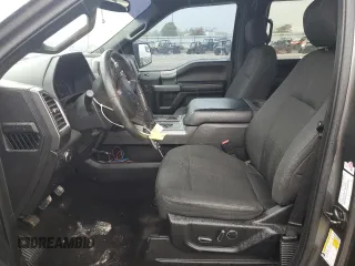 2016 Ford F-150 XLT with VIN 1FTEW1EFXGKF18400, listed as a Copart auction lot 55776805 with 128,771 mi miles and Salvage title. Bid and sale history available at DreamBid. Image 7.