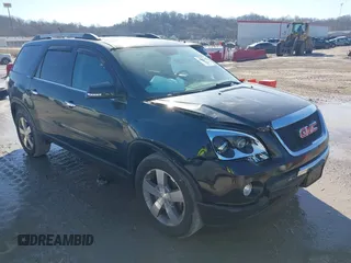 2012 GMC Acadia SLT2 with VIN 1GKKRSED8CJ227011, listed as a IAAI auction lot 41606522 with 131,479 mi miles. Bid and sale history available at carsss.com. Image 1.