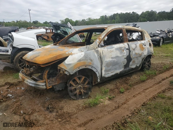 2016 Kia Sportage LX with VIN KNDPB3AC6G7818997, listed as a Copart auction lot 50774565 with 0 mi miles and Salvage Title. Bid and sale history available at carsss.com. Image 1.