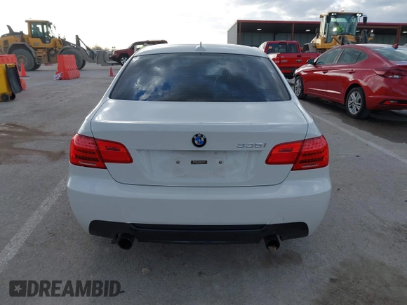 2013 BMW 3 Series 335i with VIN WBAKG7C53DJ438190, listed as a IAAI auction lot 41712275 with 126,357 mi miles. Bid and sale history available at carsss.com. Image 17.