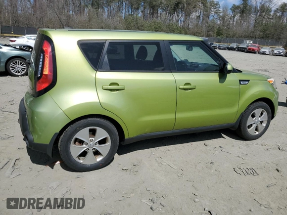 2015 Kia Soul with VIN KNDJN2A24F7751989, listed as a Copart auction lot 51220995 with 74,237 mi miles and Salvage Title. Bid and sale history available at carsss.com. Image 3.
