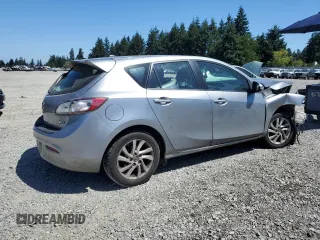 2013 Mazda 3 i Grand Touring with VIN JM1BL1MP2D1829097, listed as a Copart auction lot 64819055 with Not provided miles and Salvage title. Bid and sale history available at DreamBid. Image 3.