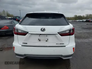 2017 Lexus RX 450h z VIN 2T2BGMCA8HC019280, wystawiony jako Copart lot #51583895 z przebiegiem 38 881 mil mil oraz Szkoda całkowita • Salvage title. Historia ofert i sprzedaży dostępna na DreamBid. Obrazek 6.