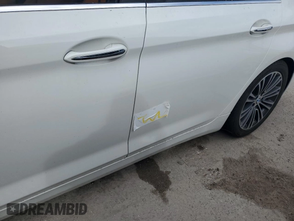 2018 BMW 5 Series 540i with VIN WBAJE5C56JG917718, listed as a Copart auction lot 79046204 with Not Provided miles and Non Repairable. Bid and sale history available at carsss.com. Image 12.