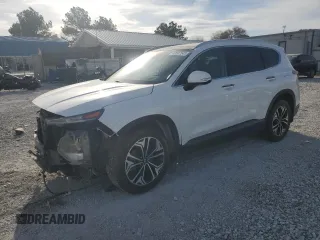 2020 Hyundai Santa Fe Limited with VIN 5NMS53AA8LH241716, listed as a Copart auction lot 49507045 with 52,755 mi miles and Salvage Title. Bid and sale history available at carsss.com. Image 1.