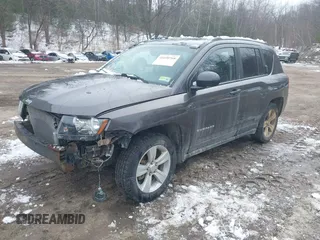 2017 Jeep Compass 75th Anniversary Edition with VIN 1C4NJDBBXHD154468, listed as a IAAI auction lot 41690768 with 109,188 mi miles. Bid and sale history available at carsss.com. Image 2.