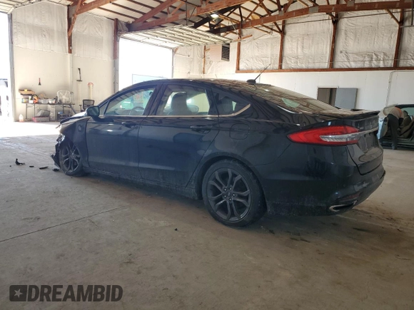 2018 Ford Fusion SE with VIN 3FA6P0T94JR136588, listed as a Copart auction lot 46391575 with 119,792 mi miles and Non Repairable. Bid and sale history available at carsss.com. Image 2.