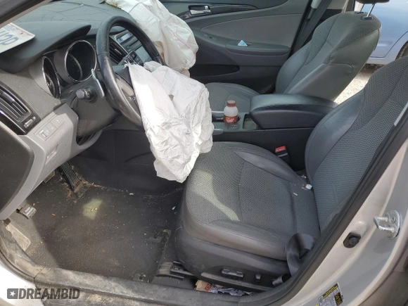 2014 Hyundai Sonata SE with VIN 5NPEC4AC2EH855435, listed as a Copart auction lot 42081724 with 130,917 mi miles and Salvage Title. Bid and sale history available at carsss.com. Image 7.