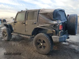2018 Jeep Wrangler JK Unlimited Sport with VIN 1C4BJWDGXJL859340, listed as a Copart auction lot 41797885 with 90,714 mi miles and Salvage Title. Bid and sale history available at carsss.com. Image 2.