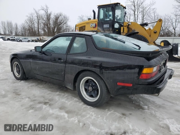 1984 Porsche 944 with VIN WP0AA0944EN465897, listed as a Copart auction lot 47081755 with 11,673 mi miles and Clean Title. Bid and sale history available at DreamBid. Image 2.