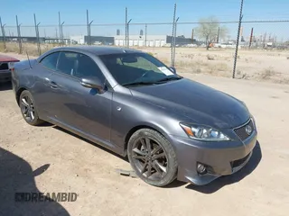 2013 Lexus IS 250 C with VIN JTHFF2C22D2528973, listed as a IAAI auction lot 42826594 with 99,970 mi miles and . Bid and sale history available at DreamBid. Image 1.