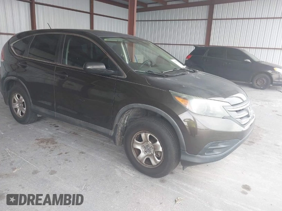 2013 Honda CR-V LX with VIN 5J6RM3H33DL034444, listed as a IAAI auction lot 41874582 with 283,328 mi miles. Bid and sale history available at carsss.com. Image 1.