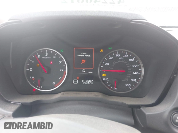 2022 Subaru WRX Premium with VIN JF1VBAF66N9007528, listed as a IAAI auction lot 42240612 with 99,347 mi miles and . Bid and sale history available at DreamBid. Image 7.