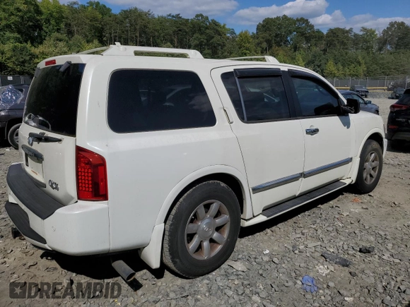 2007 Infiniti QX56 with VIN 5N3AA08C27N806244, listed as a Copart auction lot 68351094 with 143,854 mi miles and Salvage Title. Bid and sale history available at carsss.com. Image 3.