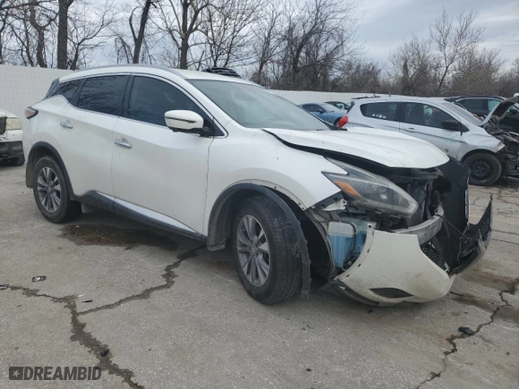 2018 Nissan Murano SL with VIN 5N1AZ2MG0JN196678, listed as a Copart auction lot 46130025 with 92,957 mi miles and Salvage Title. Bid and sale history available at carsss.com. Image 4.