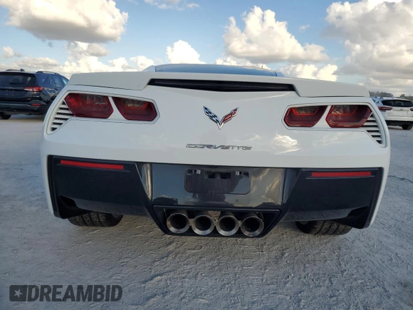 2016 Chevrolet Corvette 2LT with VIN 1G1YC2D75G5107399, listed as a Copart auction lot 85812744 with 27,805 mi miles and Salvage Title. Bid and sale history available at carsss.com. Image 6.