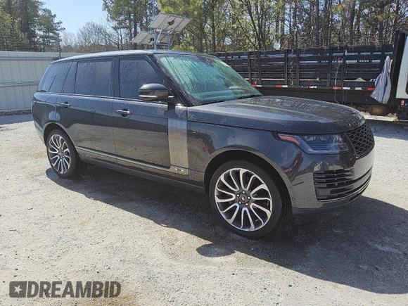 2019 Land Rover Range Rover with VIN SALGS5RE9KA528226, listed as a Copart auction lot 47733385 with 98,481 mi miles and Clean Title. Bid and sale history available at carsss.com. Image 4.