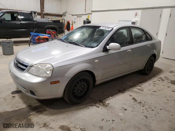 2005 Chevrolet Optra LS with VIN KL1JK59Z05K207455, listed as a Copart auction lot 79134294 with NaN miles and Clean Title. Bid and sale history available at carsss.com. Image 1.