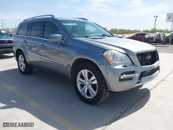 2011 Mercedes-Benz GL-Class GL 350 BlueTEC with VIN 4JGBF2FE7BA699173, listed as a IAAI auction lot 41591338 with 194,023 mi miles. Bid and sale history available at carsss.com. Image 1.
