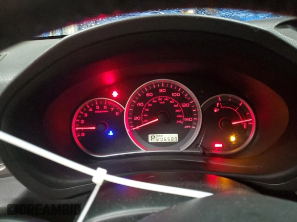 2008 Subaru Impreza Wagon (Natl) i w/Premium Pkg with VIN JF1GH61678H806336, listed as a Copart auction lot 85454444 with 206,589 mi miles and Salvage Title. Bid and sale history available at carsss.com. Image 9.