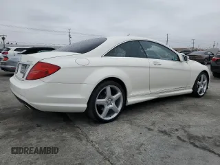 2013 Mercedes-Benz CL-Class CL 550 with VIN WDDEJ9EBXDA030727, listed as a Copart auction lot 50172205 with 53,737 mi miles and Salvage Title. Bid and sale history available at carsss.com. Image 3.