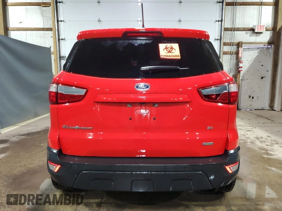 2020 Ford EcoSport SE z VIN MAJ3S2GE6LC320808, wystawiony jako Copart lot #84242084 z przebiegiem Nie podano mil oraz Tytuł czysty. Historia ofert i sprzedaży dostępna na DreamBid. Obrazek 6.