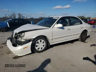 2003 Hyundai Sonata with VIN KMHWF25H33A907483, listed as a Copart auction lot 46174975 with 242,824 mi miles and Salvage Title. Bid and sale history available at carsss.com. Image 1.