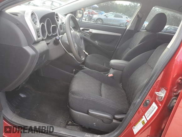 2009 Pontiac Vibe w/1SA with VIN 5Y2SP67849Z456613, listed as a Copart auction lot 73483834 with 52,378 mi miles and Salvage Title. Bid and sale history available at carsss.com. Image 7.