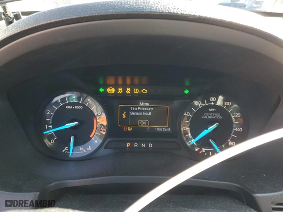 2016 Ford Utility Police Interceptor with VIN 1FM5K8AR9GGC93499, listed as a Copart auction lot 44355305 with 106,315 mi miles and Salvage Title. Bid and sale history available at carsss.com. Image 9.