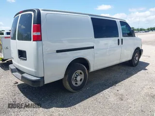 2019 Chevrolet Express Cargo with VIN 1GCWGAFG8K1365250, listed as a IAAI auction lot 42107432 with 192,055 mi miles. Bid and sale history available at carsss.com. Image 4.