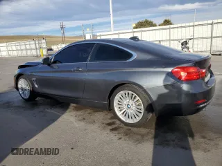 2014 BMW 4 Series 428i with VIN WBA3N7C56EF719334, listed as a Copart auction lot 49450185 with 108,964 mi miles and Salvage Title. Bid and sale history available at carsss.com. Image 2.