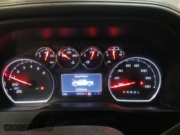 2020 Chevrolet Silverado 1500 LTZ with VIN 1GCUYGED0LZ137339, listed as a IAAI auction lot 41345010 with 131,216 mi miles and . Bid and sale history available at DreamBid. Image 7.