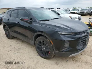 2021 Chevrolet Blazer LT with VIN 3GNKBCR43MS542080, listed as a Copart auction lot 54705855 with 79,337 mi miles and Salvage title. Bid and sale history available at DreamBid. Image 4.