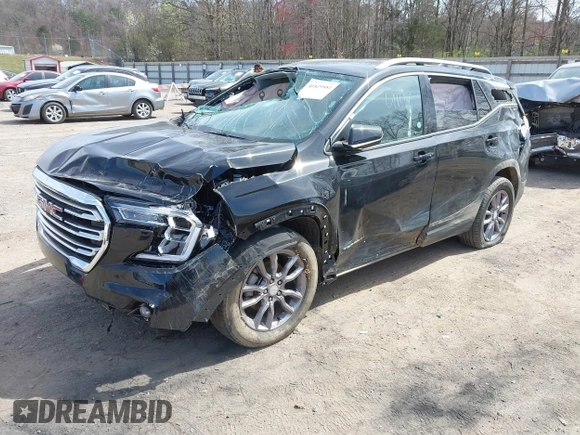 2023 GMC Terrain SLT z VIN 3GKALPEG6PL189023, wystawiony jako IAAI lot #41829881 z przebiegiem 53 797 mil mil oraz . Historia ofert i sprzedaży dostępna na DreamBid. Obrazek 22.