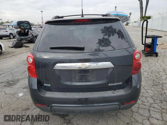 2012 Chevrolet Equinox LT w/1LT with VIN 2GNALDEK9C6122436, listed as a Copart auction lot 43254395 with 202,405 mi miles and Salvage Title. Bid and sale history available at carsss.com. Image 6.