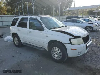 2006 Mercury Mariner Luxury with VIN 4M2CU56176DJ03331, listed as a Copart auction lot 83557274 with 291,468 mi miles and Salvage Title. Bid and sale history available at carsss.com. Image 4.