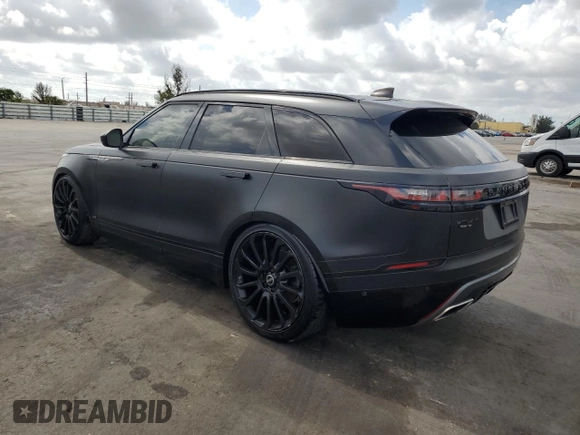 2018 Land Rover Range Rover Velar R-Dynamic SE with VIN SALYL2RV8JA769158, listed as a Copart auction lot 55210825 with 0 mi miles and Clean Title. Bid and sale history available at carsss.com. Image 2.