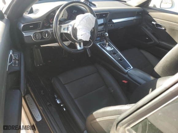 2015 Porsche 911 Carrera S with VIN WP0AB2A96FS125721, listed as a Copart auction lot 81675924 with 50,848 mi miles and Salvage Title. Bid and sale history available at carsss.com. Image 8.