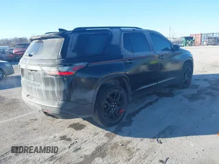 2020 Chevrolet Traverse Premier with VIN 1GNERKKW4LJ139644, listed as a IAAI auction lot 41402654 with 101,341 mi miles and . Bid and sale history available at DreamBid. Image 4.