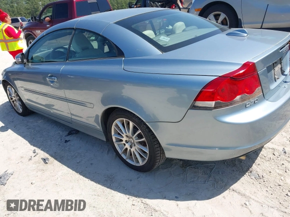 2008 Volvo C70 with VIN YV1MC67218J046617, listed as a IAAI auction lot 41910568 with 144,608 mi miles. Bid and sale history available at carsss.com. Image 3.