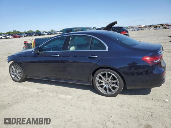 2022 Mercedes-Benz E-Class E 350 with VIN W1KZF8DB9NB025609, listed as a Copart auction lot 51871445 with 65,539 mi miles and Salvage Title. Bid and sale history available at carsss.com. Image 2.