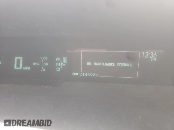 2010 Toyota Prius II z VIN JTDKN3DU1A0074859, wystawiony jako Copart lot #51924785 z przebiegiem 214 898 mil mil oraz Szkoda całkowita • Salvage title. Historia ofert i sprzedaży dostępna na DreamBid. Obrazek 9.