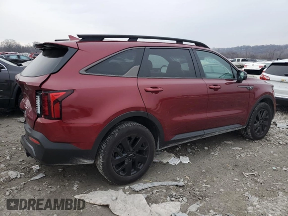 2022 Kia Sorento X-Line S with VIN 5XYRLDLC1NG096248, listed as a Copart auction lot 85910474 with 75,526 mi miles and Salvage Title. Bid and sale history available at DreamBid. Image 3.