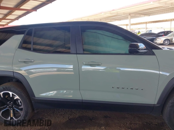 2025 Chevrolet Equinox FWD LT with VIN 3GNAXHEG8SL124888, listed as a IAAI auction lot 42392870 with 6,733 mi miles and . Bid and sale history available at DreamBid. Image 14.